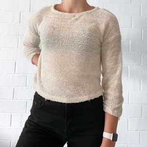 Lauren Conrad Cream Sweater